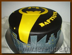 Gâteau Batman